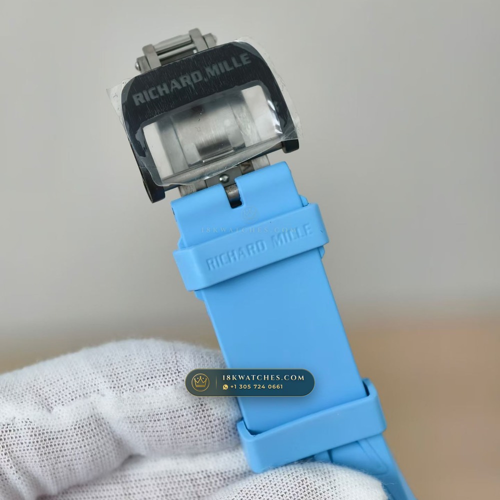 Richard Mille RM 35-01 Rafael Nadal Manual Winding — Studio Gallery Plate VIII in Carbon TPT & Grade 5 Titanium (50.6g Verified Mass, Richard Mille Cal. RMUL3 Grade 5 Titanium Skeleton)