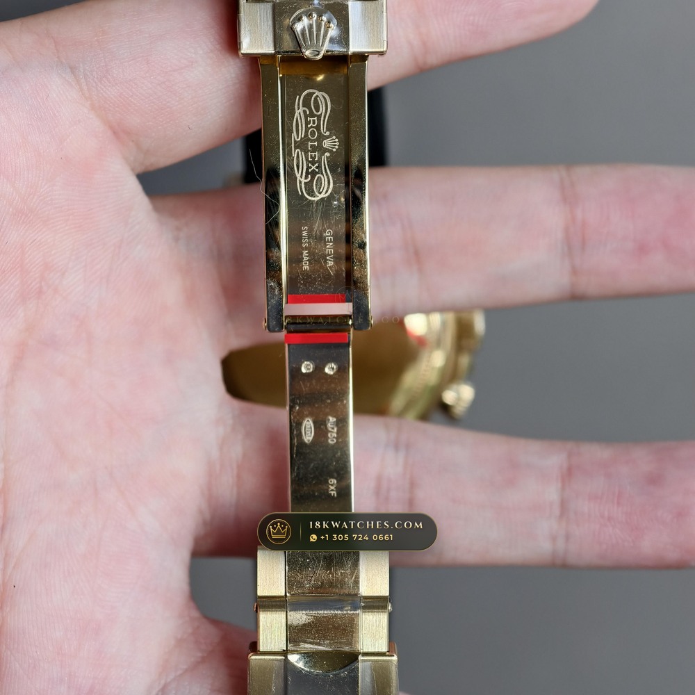 Rolex Cosmograph Daytona 18K Yellow Gold Ref. 126518LN — Studio Gallery Plate VII in 18K Yellow Gold Au750 (160.6g Verified Mass, Rolex Manufacture Cal. 4131 - 72h Power Reserve)