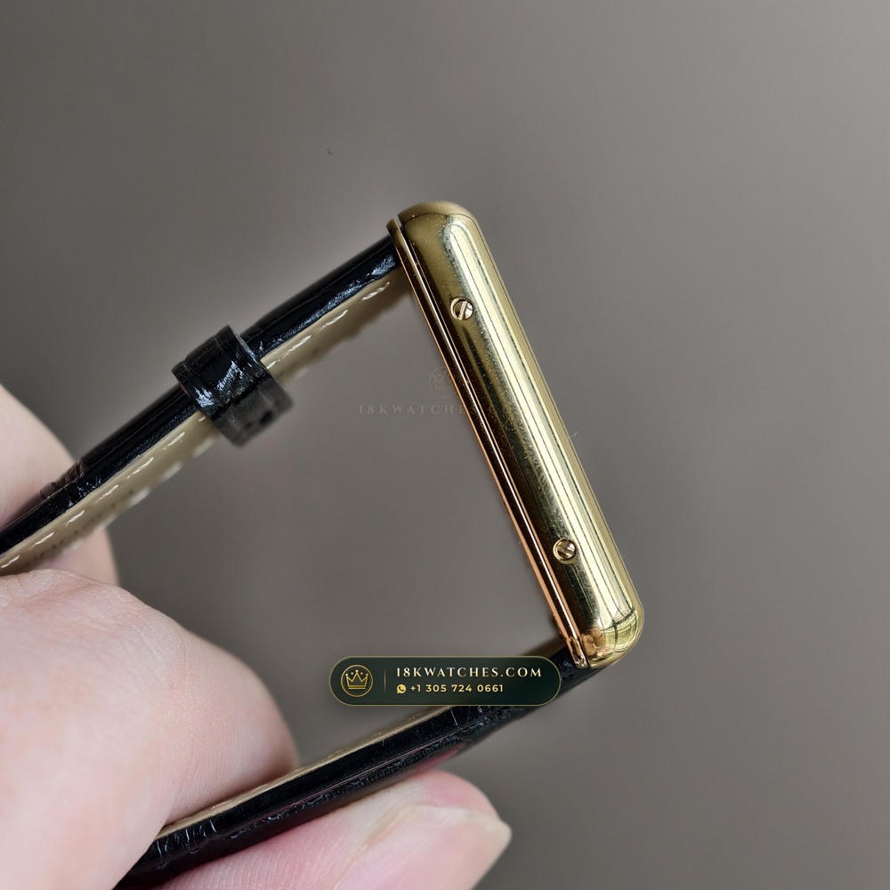 Cartier Tank Louis Cartier Large 18K Yellow Gold Ref. WGTA0011 — Studio Gallery Plate IV in 18K Yellow Gold Au750 (45.9g Verified Mass, Cartier Manufacture Cal. 1917 MC)