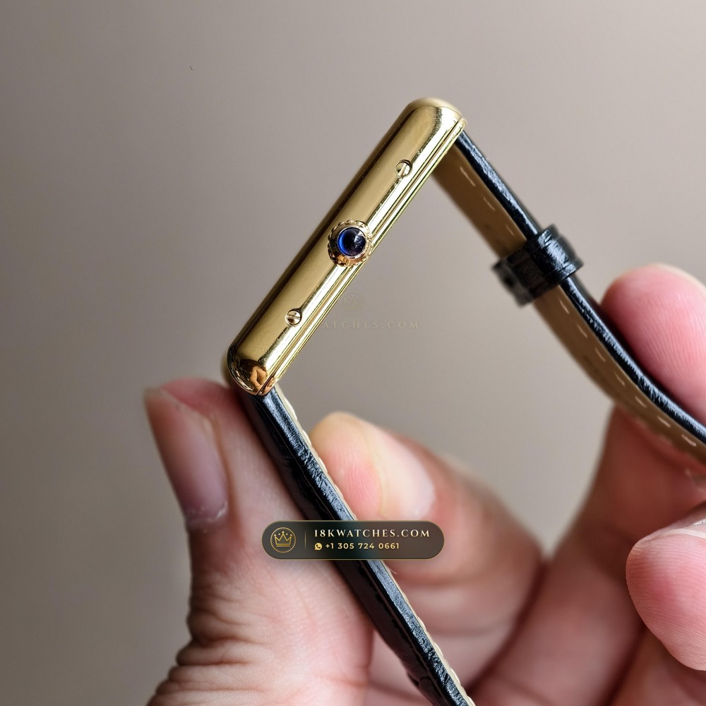 Cartier Tank Louis Cartier Large 18K Yellow Gold Ref. WGTA0011 — Studio Gallery Plate V in 18K Yellow Gold Au750 (45.9g Verified Mass, Cartier Manufacture Cal. 1917 MC)