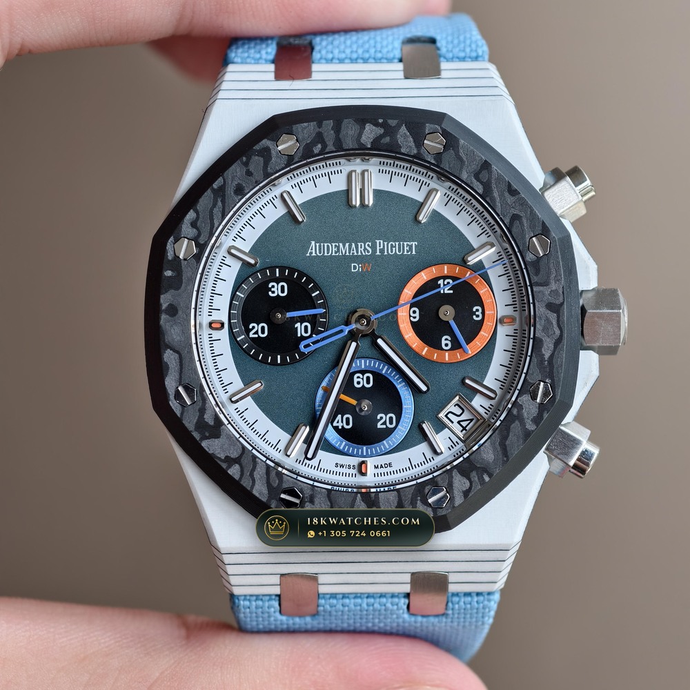 Audemars Piguet Royal Oak Selfwinding Chronograph 41mm DiW Carbon Racer Edition 5-Axis CNC Case Ref. 26240