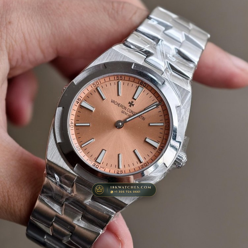 Vacheron Constantin Overseas Ultra-Thin Skeleton 18K White Gold Ref. 4300V/220G-B909 — Studio Gallery Plate III in 950 Platinum Pt950 (241.7g Verified Mass, Vacheron Constantin Cal. 5100 - 22K Gold Maltese Rotor)