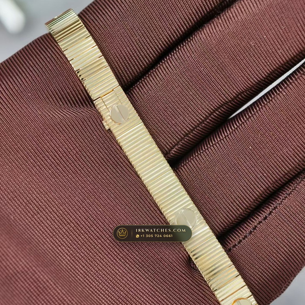 Cartier Love Unlimited Bracelet Timepiece 18K Rose Gold Ref. WJLO0002 — Studio Gallery Plate II in 18K Rose Gold Au750 (64.5g Verified Mass, Cartier Swiss Horological Movement)