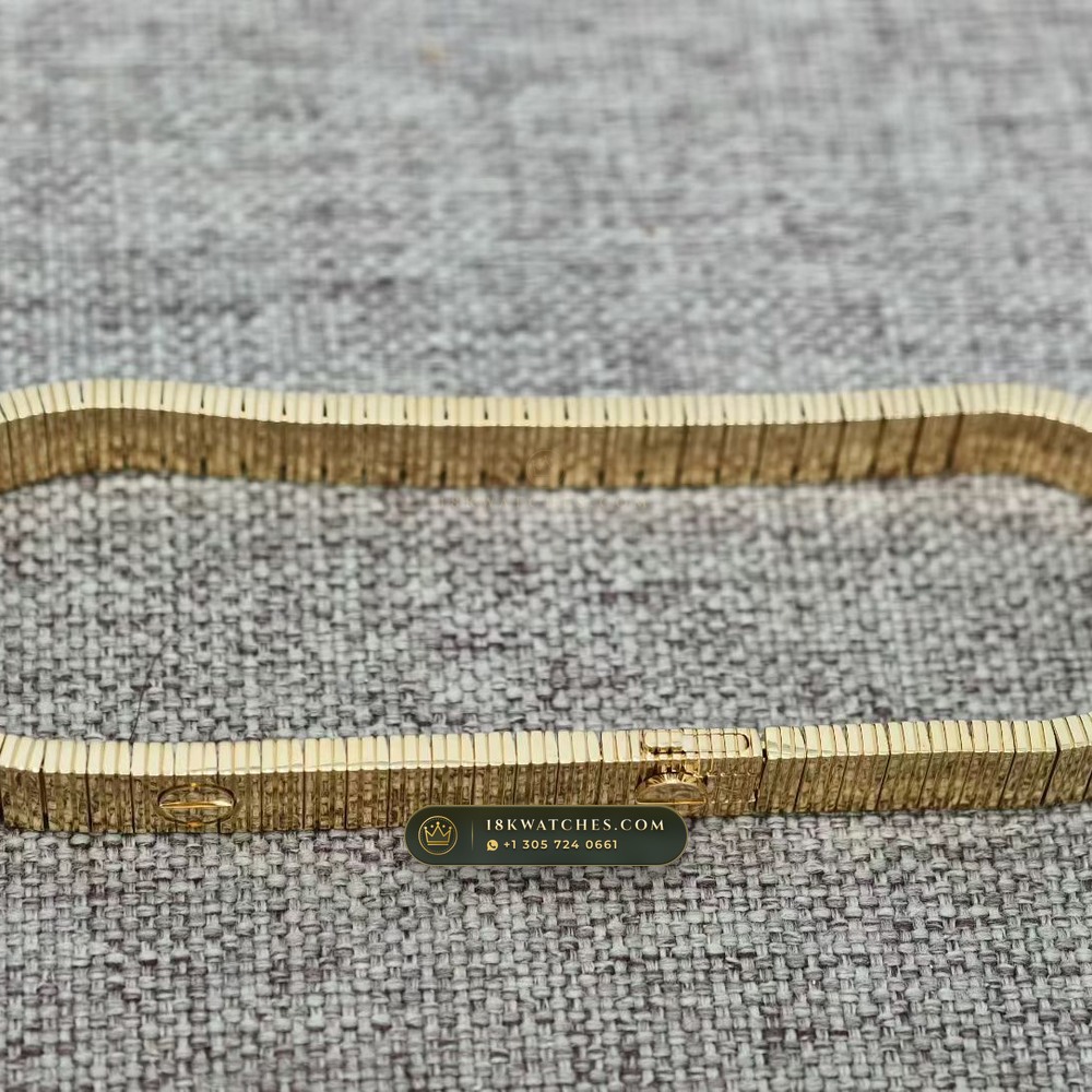 Cartier Love Unlimited Bracelet Timepiece 18K Rose Gold Ref. WJLO0002 — Studio Gallery Plate VIII in 18K Rose Gold Au750 (64.5g Verified Mass, Cartier Swiss Horological Movement)