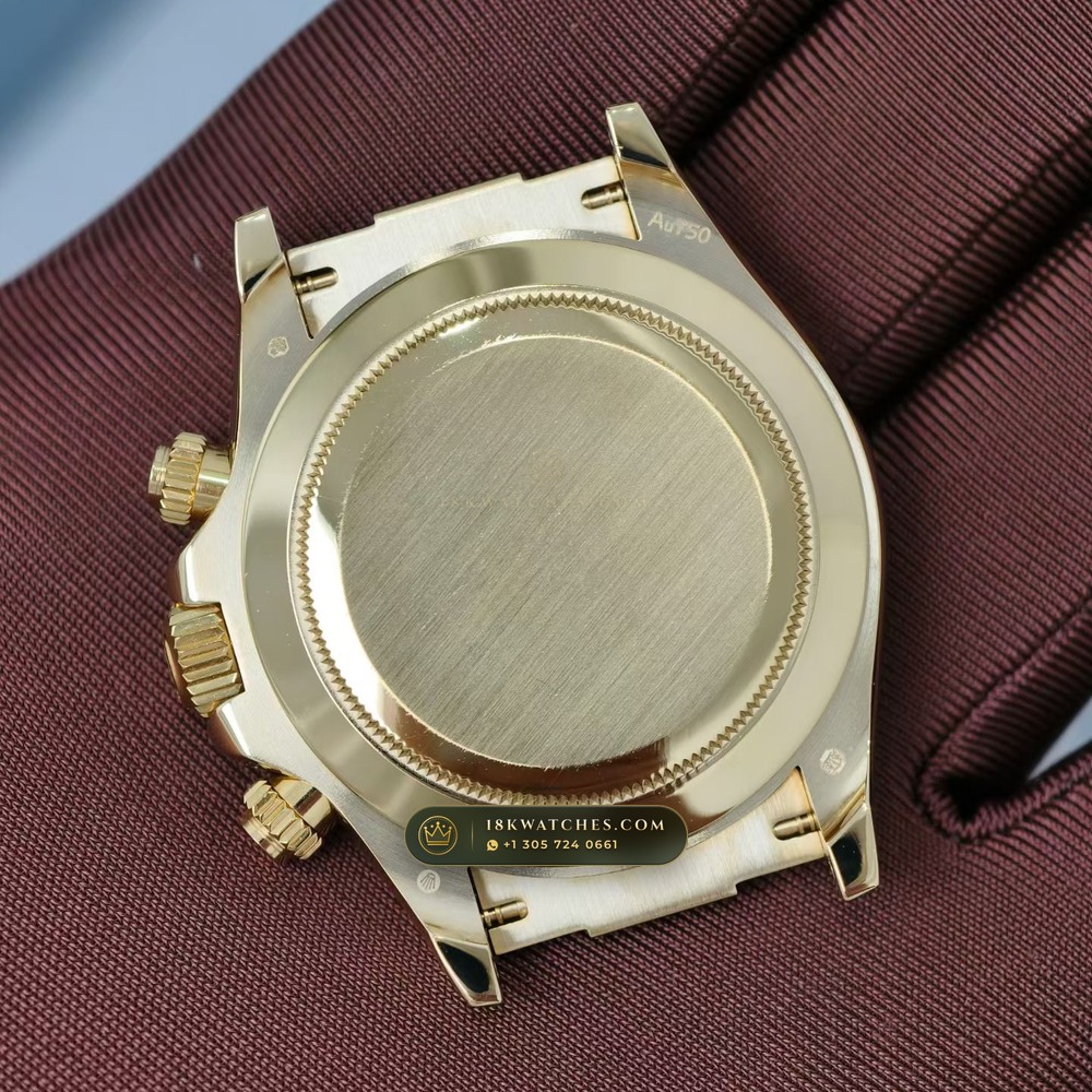 Rolex Cosmograph Daytona Gibeon Meteorite Dial 18K Yellow Gold Ref. 116518LN — Studio Gallery Plate VIII in 18K Yellow Gold Au750 (160.3g Verified Mass, Rolex Manufacture Cal. 4130 - 72h Power Reserve)