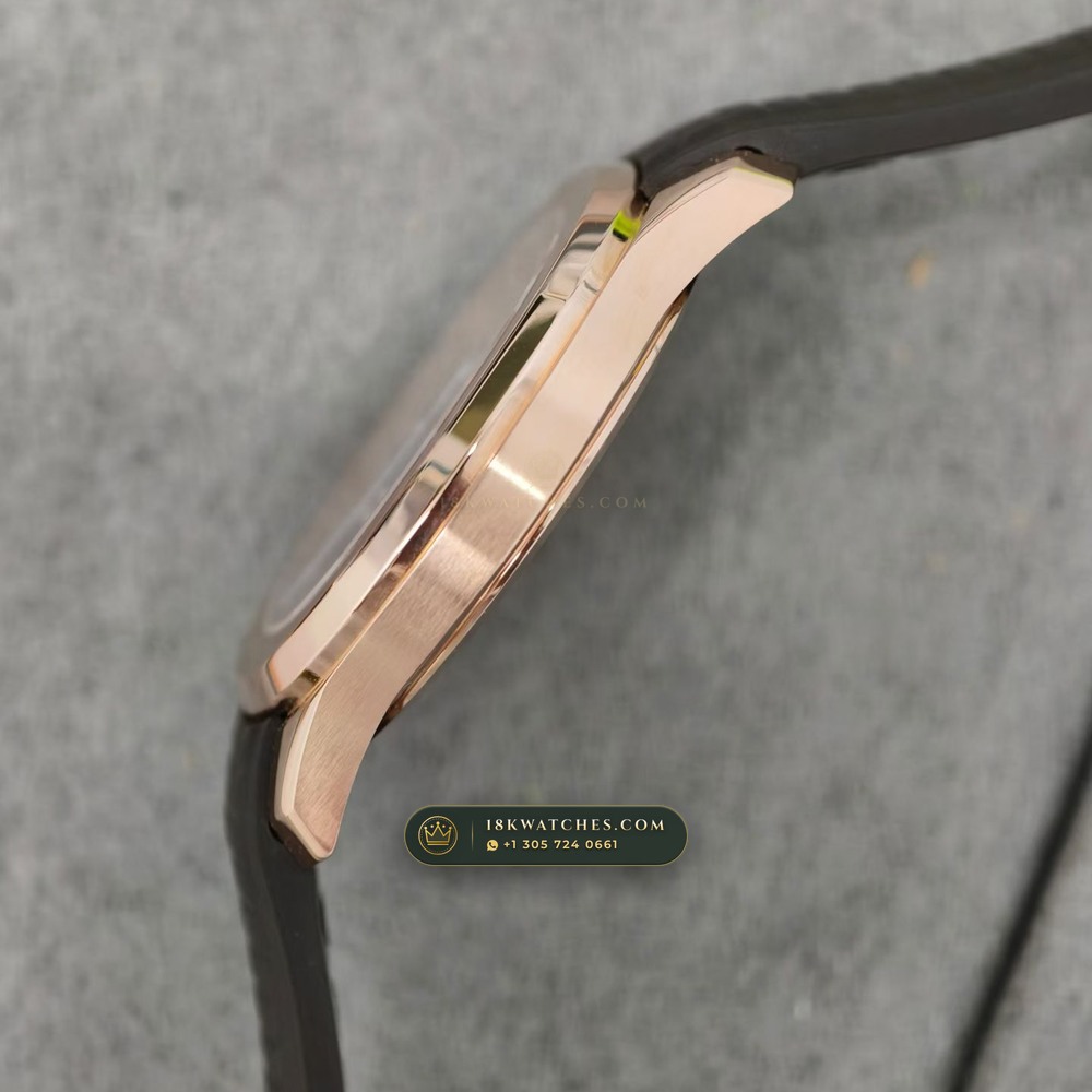 Patek Philippe Aquanaut Extra-Large Self-Winding 18K Rose Gold Ref. 5167R — Studio Gallery Plate VI in 18K Rose Gold Au750 (108.7g Verified Mass, Patek Philippe Cal. 324 S C - 21K Gold Rotor)