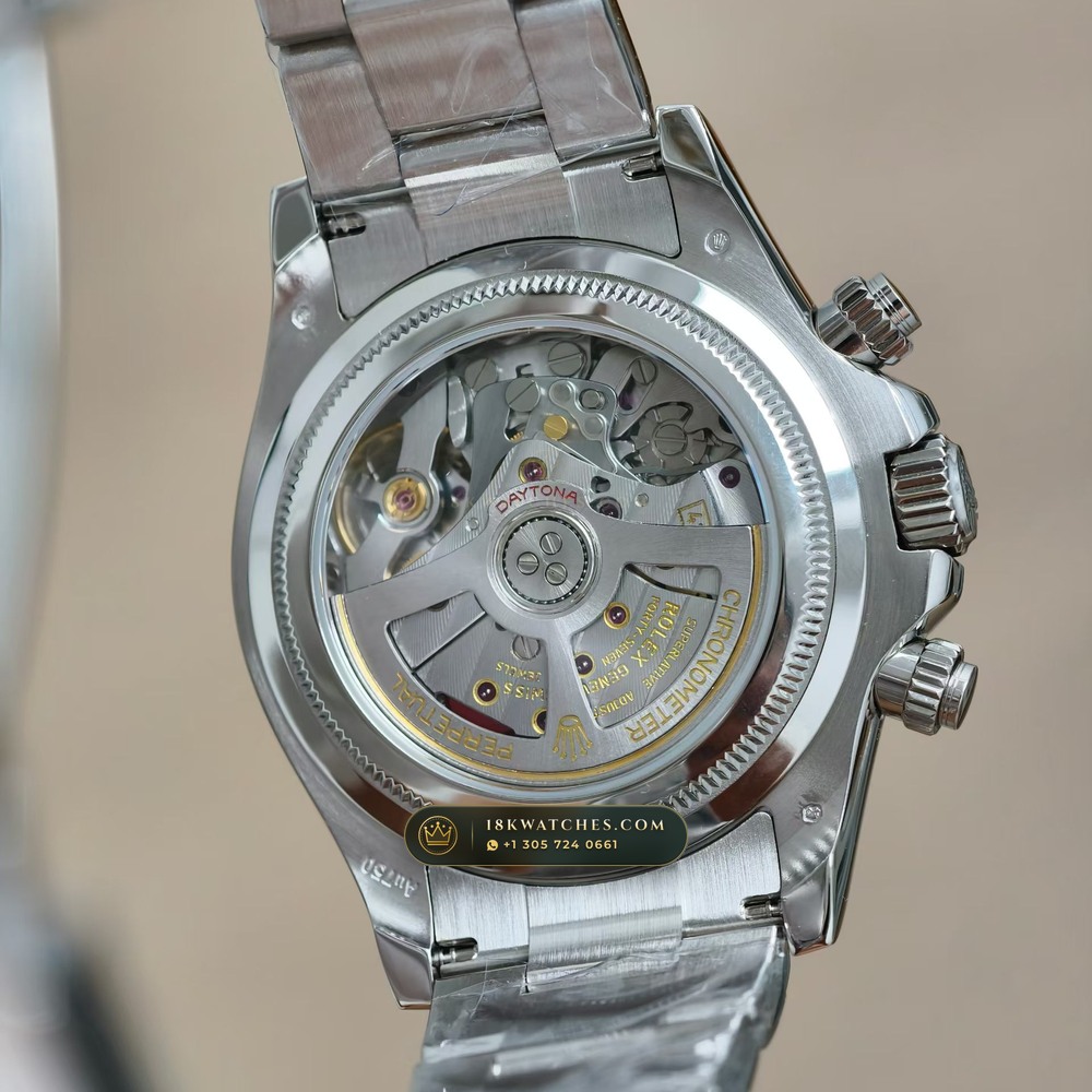 Rolex Cosmograph Daytona 18K White Gold Ref. 126509 — Studio Gallery Plate VII in 18K White Gold Au750 (216.7g Verified Mass, Rolex Manufacture Cal. 4131 - 72h Power Reserve)