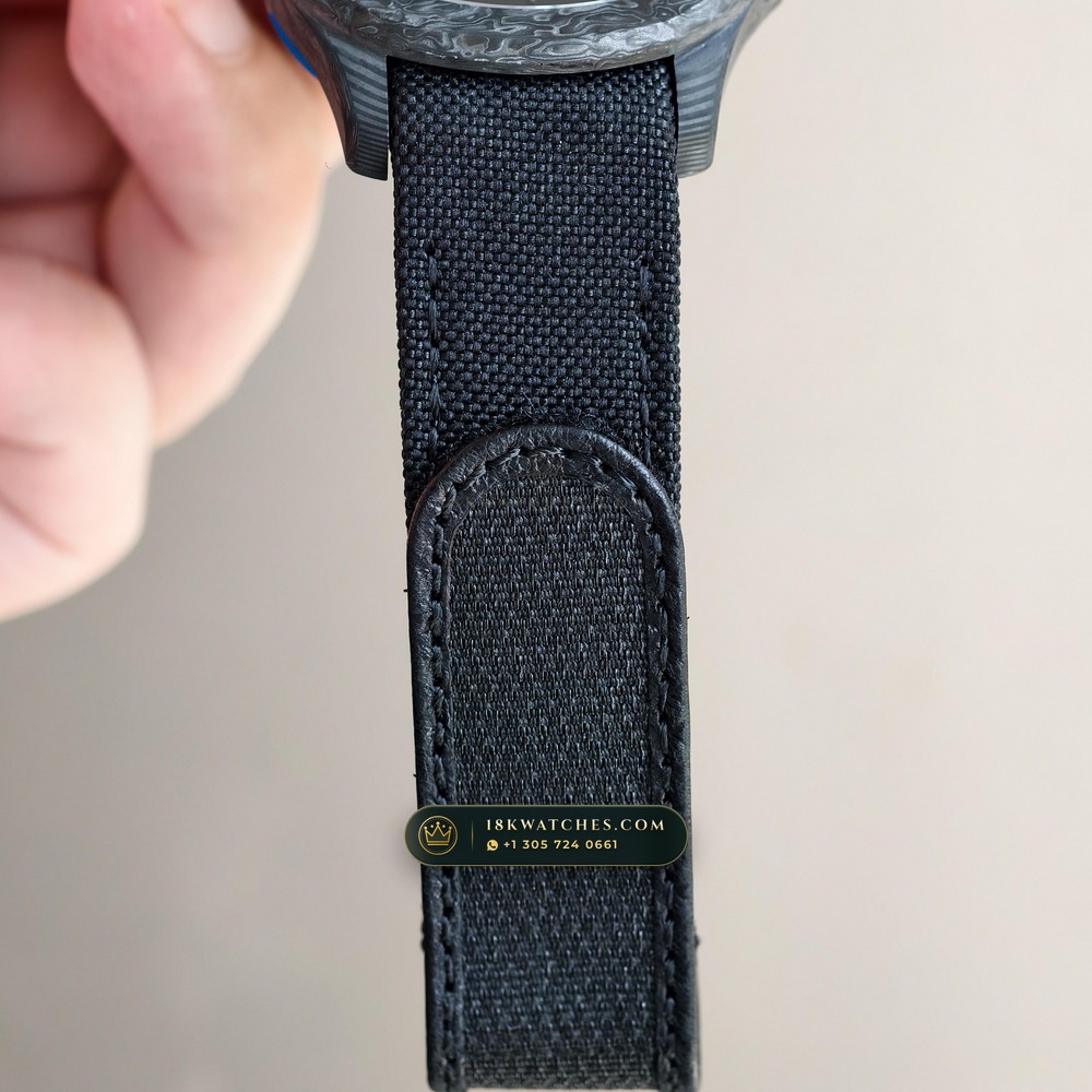 Patek Philippe Aquanaut 40.8mm Bespoke Forged Carbon Ref. 5167A-001 — Studio Gallery Plate VII in Forged Carbon TPT & Titanium (64.3g Verified Mass, Patek Philippe Cal. 324 S C - 21K Gold Rotor)