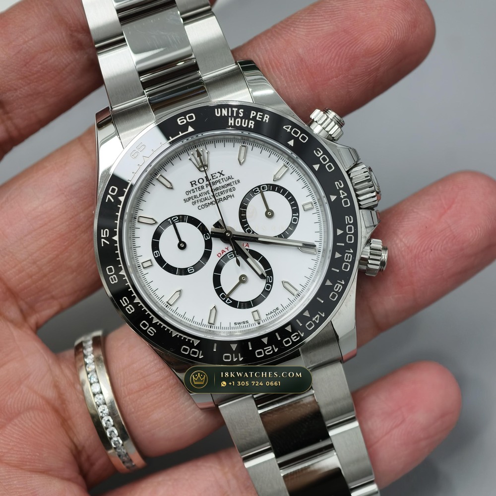Rolex Cosmograph Daytona Custom SW Dial Deep Crystal Optics Ref. 126500 — Studio Gallery Plate III in 904L Stainless Steel Custom Architecture (143.1g Verified Mass, Rolex Manufacture Cal. 4131 - 72h Power Reserve)