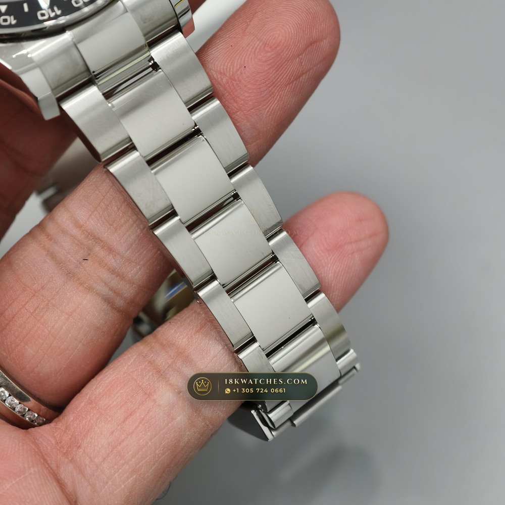 Rolex Cosmograph Daytona Custom SW Dial Deep Crystal Optics Ref. 126500 — Studio Gallery Plate VII in 904L Stainless Steel Custom Architecture (143.1g Verified Mass, Rolex Manufacture Cal. 4131 - 72h Power Reserve)