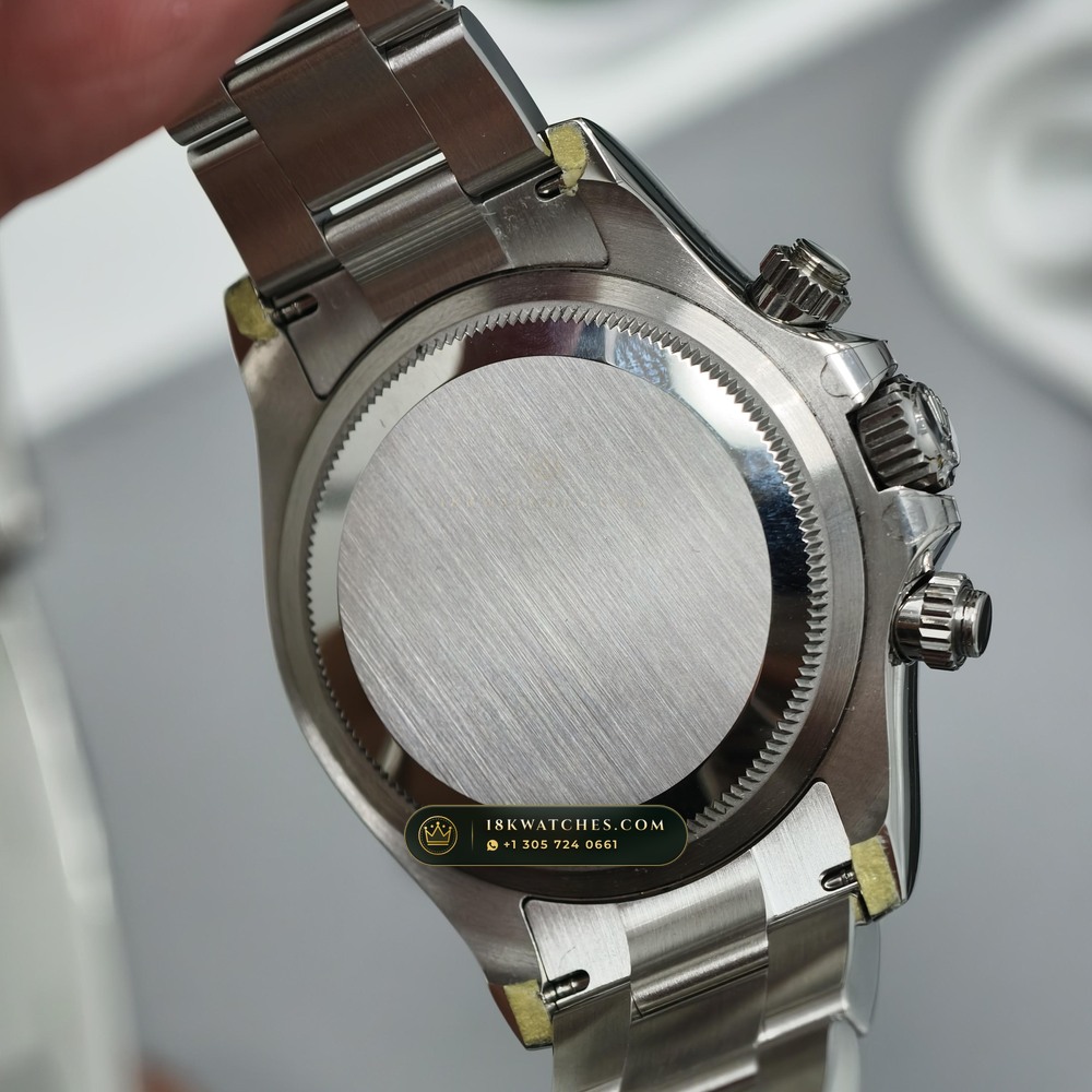 Rolex Cosmograph Daytona Custom SW Dial Deep Crystal Optics Ref. 126500 — Studio Gallery Plate VIII in 904L Stainless Steel Custom Architecture (143.1g Verified Mass, Rolex Manufacture Cal. 4131 - 72h Power Reserve)