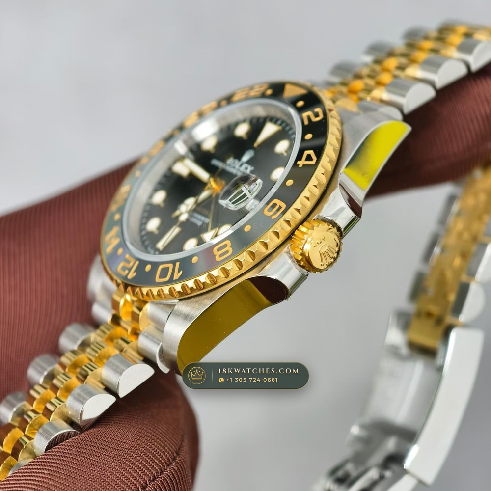 Rolex GMT-Master II Guinness / Zombie Grey & Black Cerachrom Ref. 126713GRNR — Studio Gallery Plate V in 904L Stainless Steel Custom Architecture (172.1g Verified Mass, Rolex Manufacture Cal. 3285 - 70h Power Reserve)