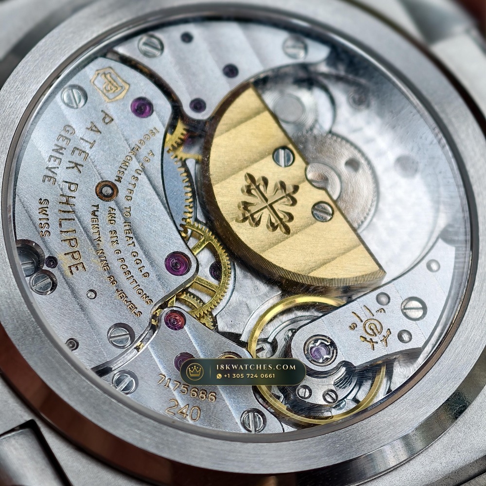 Patek Philippe Nautilus Moonphase & Power Reserve Custom SW Dial Free-Sprung Calibre Ref. 5712/1A — Studio Gallery Plate VII in 904L Stainless Steel Custom Architecture (116.3g Verified Mass, Patek Philippe Cal. 240 PS IRM C LU - 22K Gold Micro-Rotor)