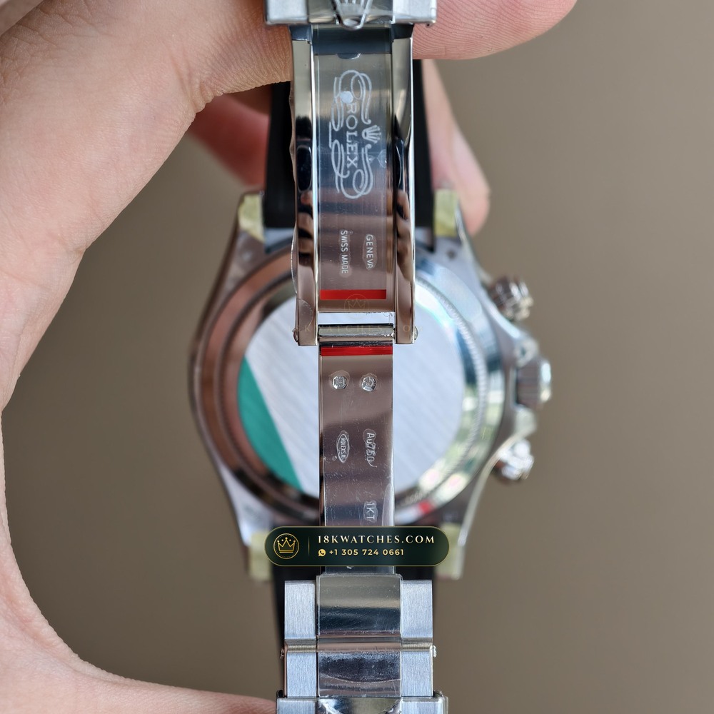 Rolex Cosmograph Daytona Gibeon Meteorite Dial 18K White Gold Ref. 126519LN — Studio Gallery Plate VIII in 18K White Gold Au750 (160.2g Verified Mass, Rolex Manufacture Cal. 4131 - 72h Power Reserve)