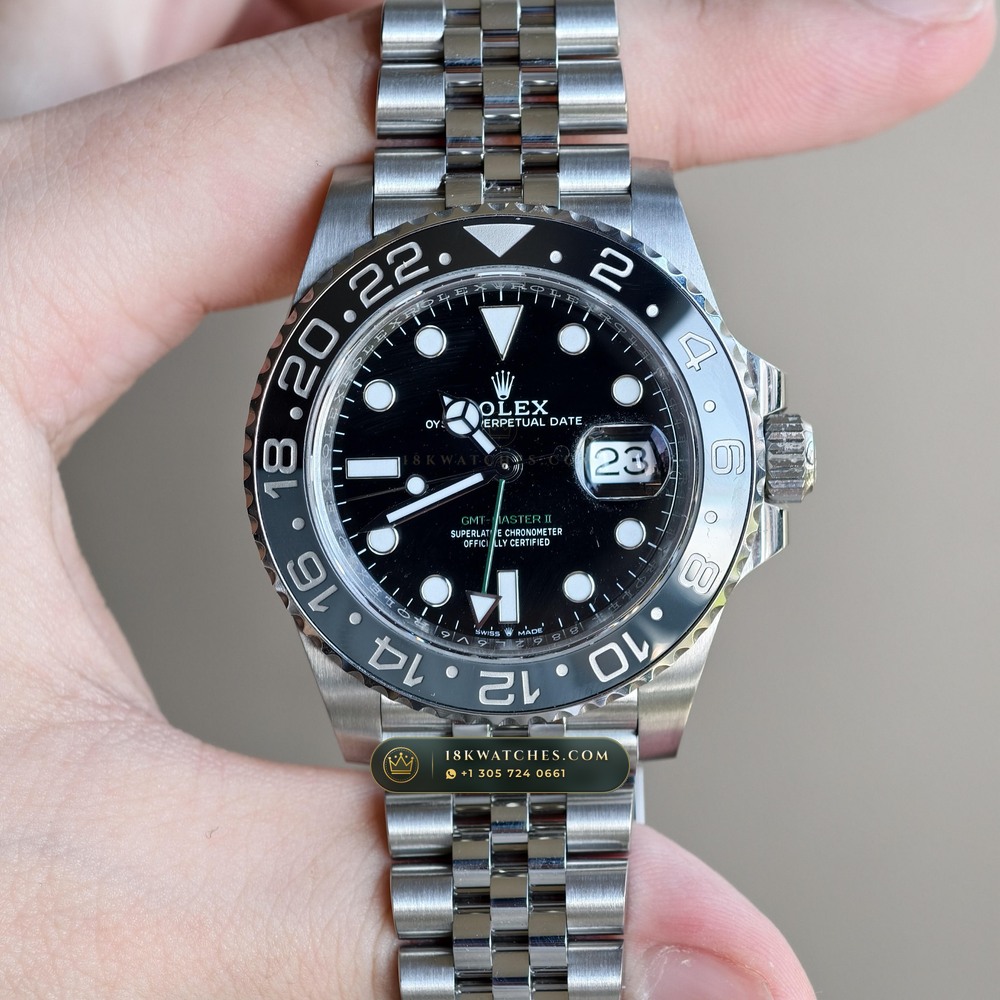 Rolex GMT-Master II Bruce Wayne Grey & Black Cerachrom Ref. 126710GRNR