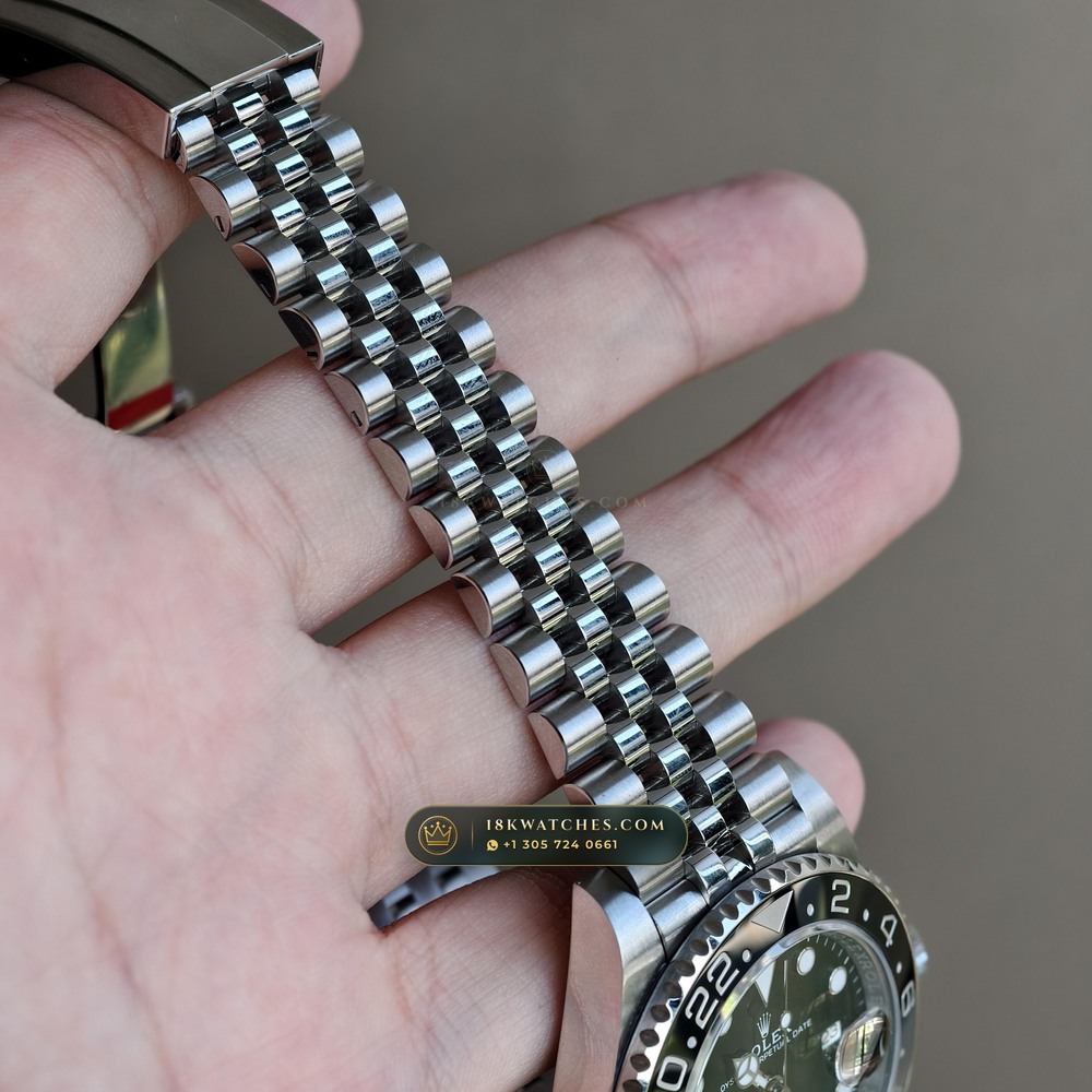 Rolex GMT-Master II Bruce Wayne Grey & Black Cerachrom Ref. 126710GRNR — Studio Gallery Plate VII in 904L Stainless Steel Custom Architecture (143.6g Verified Mass, Rolex Manufacture Cal. 3285 - 70h Power Reserve)