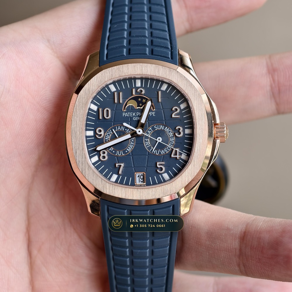 Patek Philippe Aquanaut Luce Annual Calendar 18K Rose Gold Ref. 5261R-001