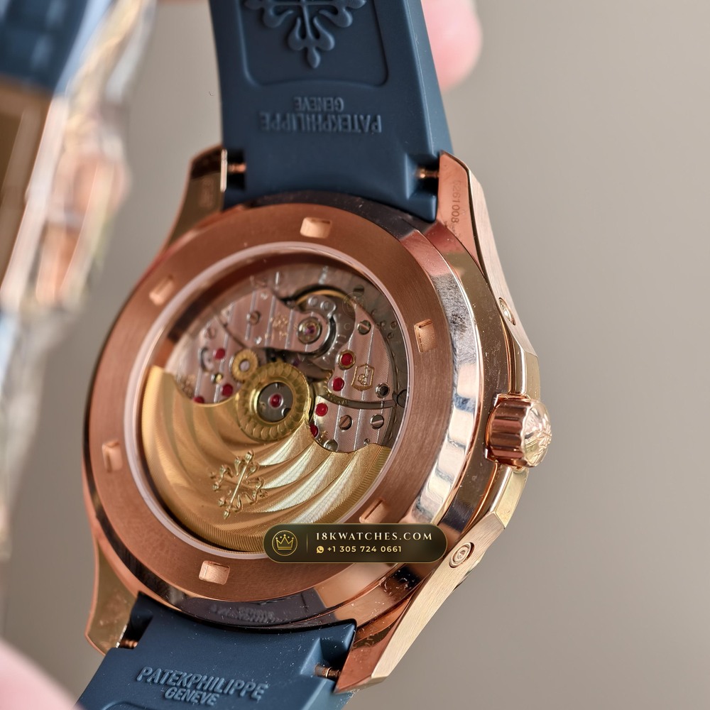 Patek Philippe Aquanaut Luce Annual Calendar 18K Rose Gold Ref. 5261R-001 — Studio Gallery Plate VI in 18K Rose Gold Au750 (104.9g Verified Mass, Patek Philippe Cal. 26-330 S QA LU)
