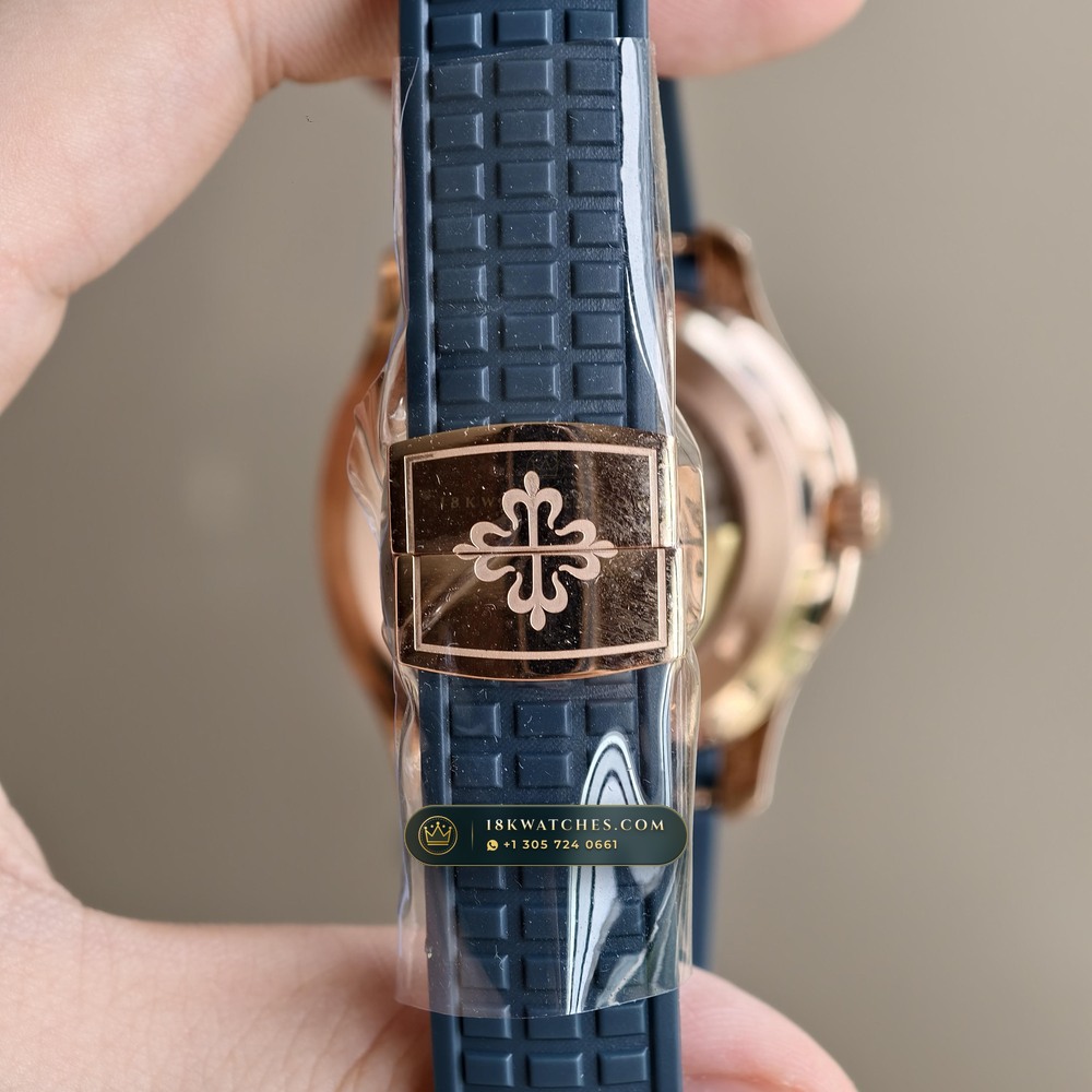 Patek Philippe Aquanaut Luce Annual Calendar 18K Rose Gold Ref. 5261R-001 — Studio Gallery Plate VIII in 18K Rose Gold Au750 (104.9g Verified Mass, Patek Philippe Cal. 26-330 S QA LU)