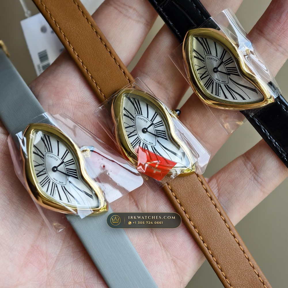 Cartier Crash de Cartier London Boutique 18K Yellow Gold Ref. WGCH0006 — Studio Gallery Plate X in 18K Yellow Gold Au750 (54.4g Verified Mass, Cartier Manufacture Hand-Wound Cal. 8970 MC)