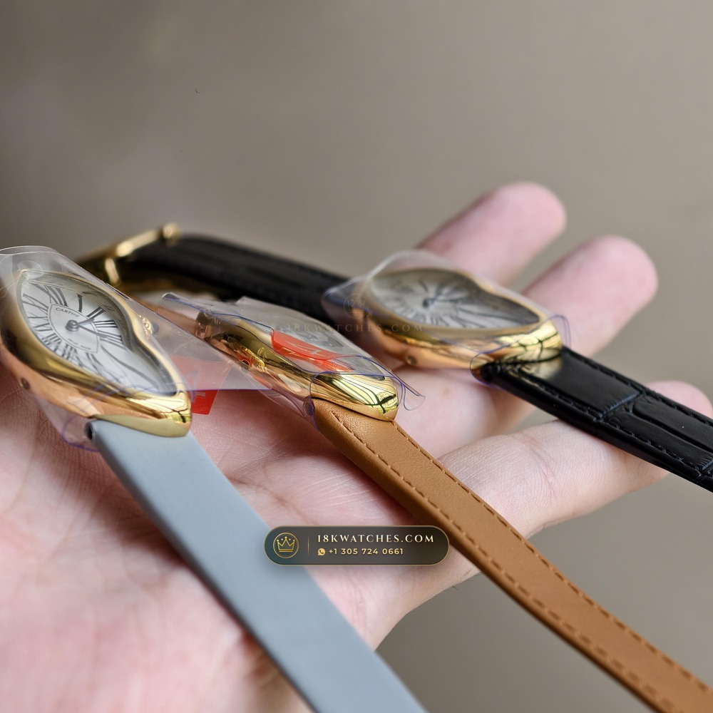 Cartier Crash de Cartier London Boutique 18K Yellow Gold Ref. WGCH0006 — Studio Gallery Plate XIII in 18K Yellow Gold Au750 (54.4g Verified Mass, Cartier Manufacture Hand-Wound Cal. 8970 MC)