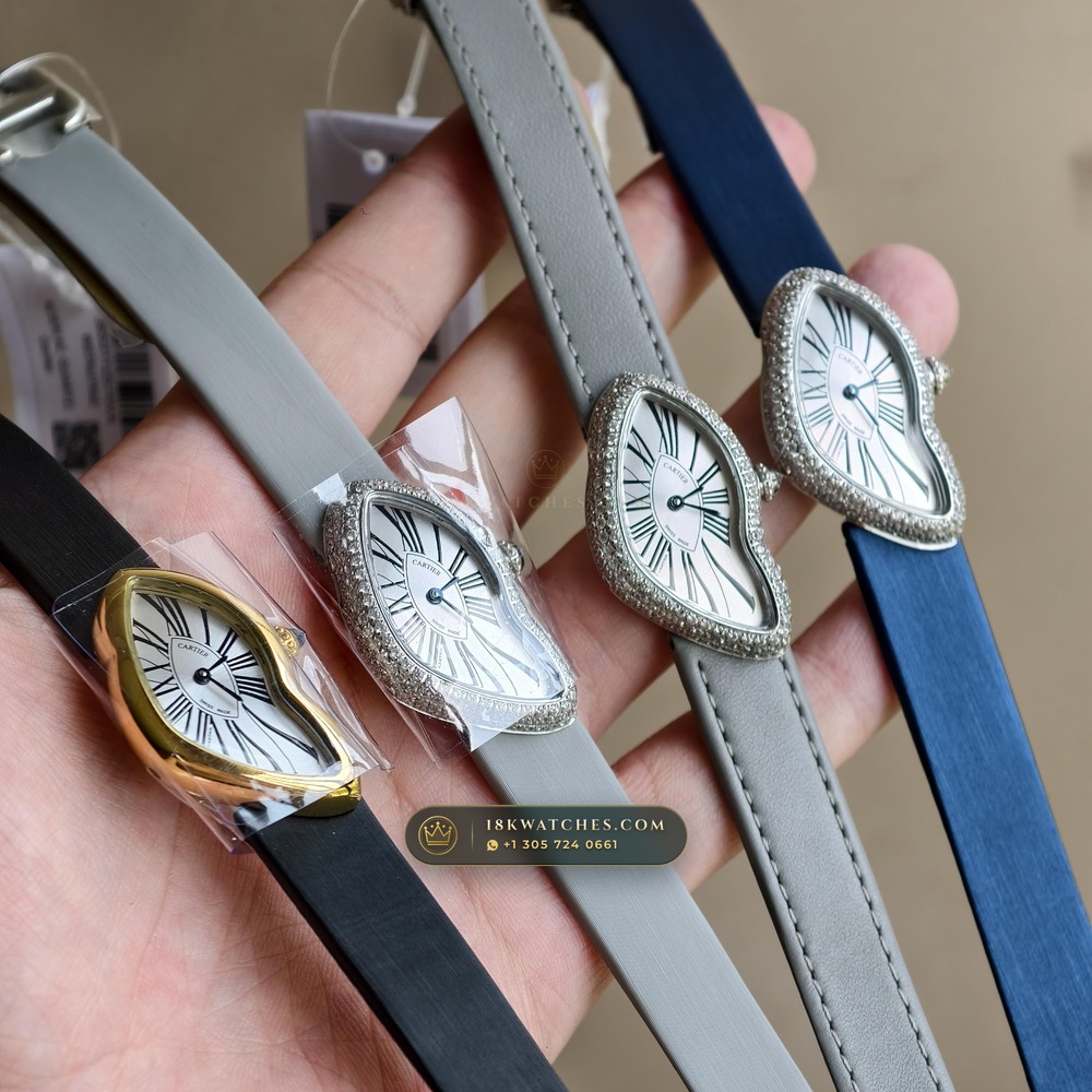 Cartier Crash de Cartier London Boutique 18K Yellow Gold Ref. WGCH0006 — Studio Gallery Plate II in 18K Yellow Gold Au750 (54.4g Verified Mass, Cartier Manufacture Hand-Wound Cal. 8970 MC)