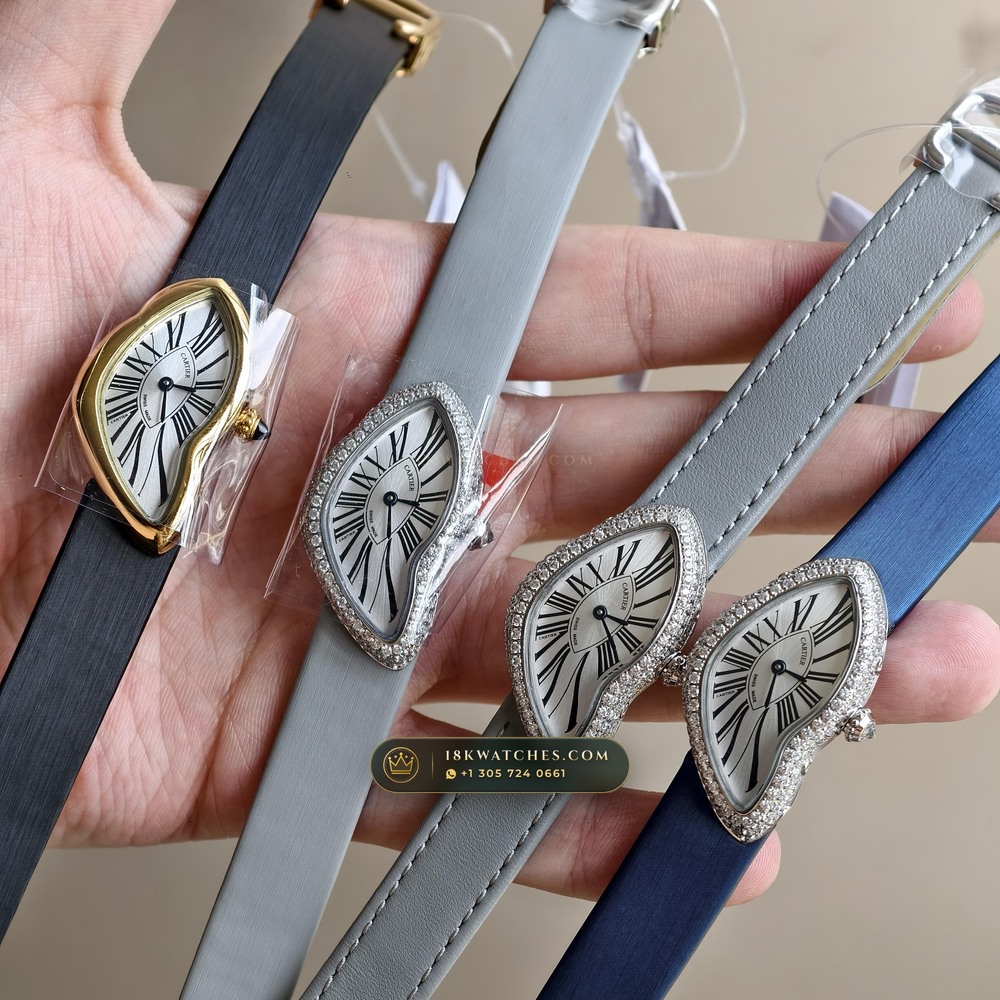 Cartier Crash de Cartier London Boutique 18K Yellow Gold Ref. WGCH0006 — Studio Gallery Plate III in 18K Yellow Gold Au750 (54.4g Verified Mass, Cartier Manufacture Hand-Wound Cal. 8970 MC)