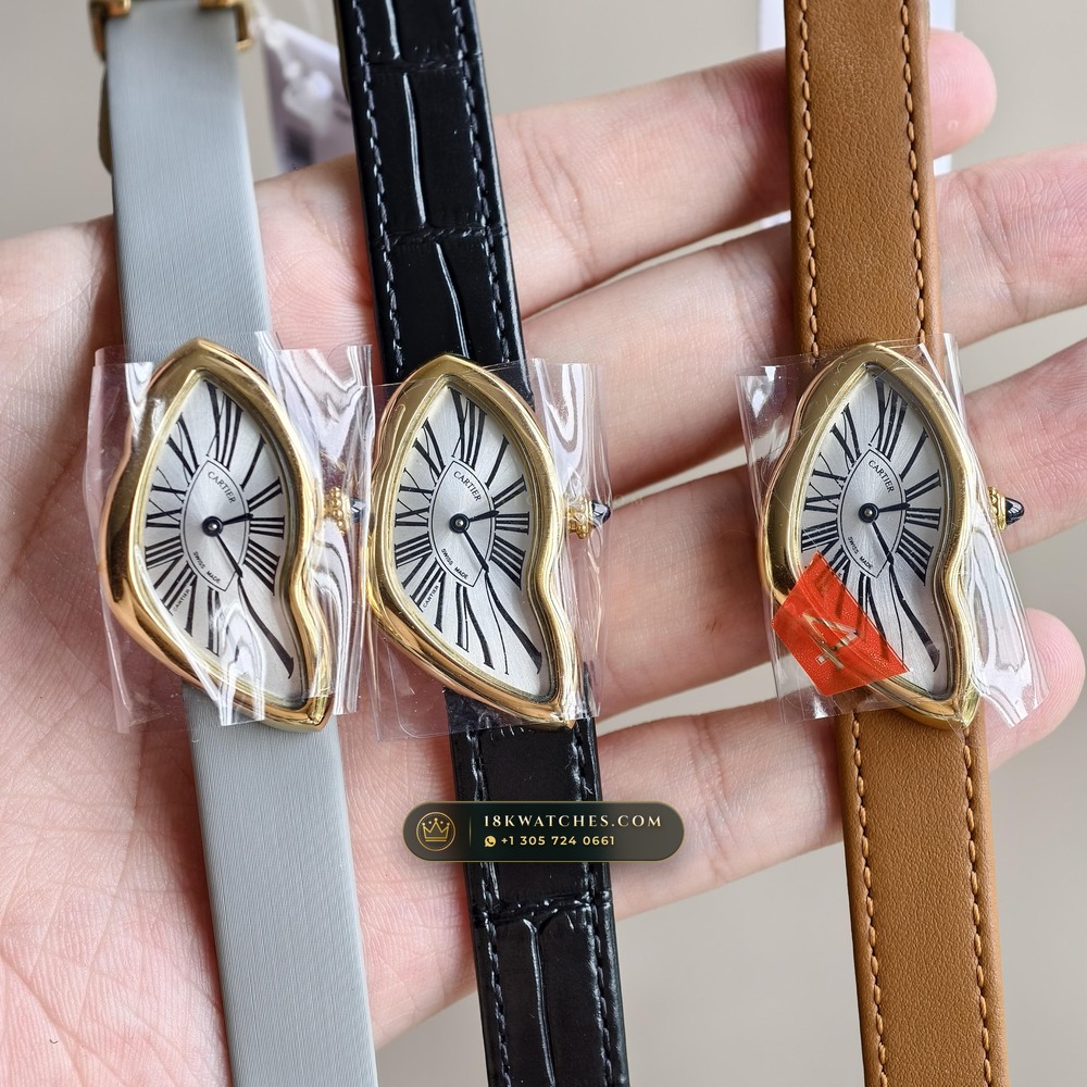 Cartier Crash de Cartier London Boutique 18K Yellow Gold Ref. WGCH0006 — Studio Gallery Plate VI in 18K Yellow Gold Au750 (54.4g Verified Mass, Cartier Manufacture Hand-Wound Cal. 8970 MC)