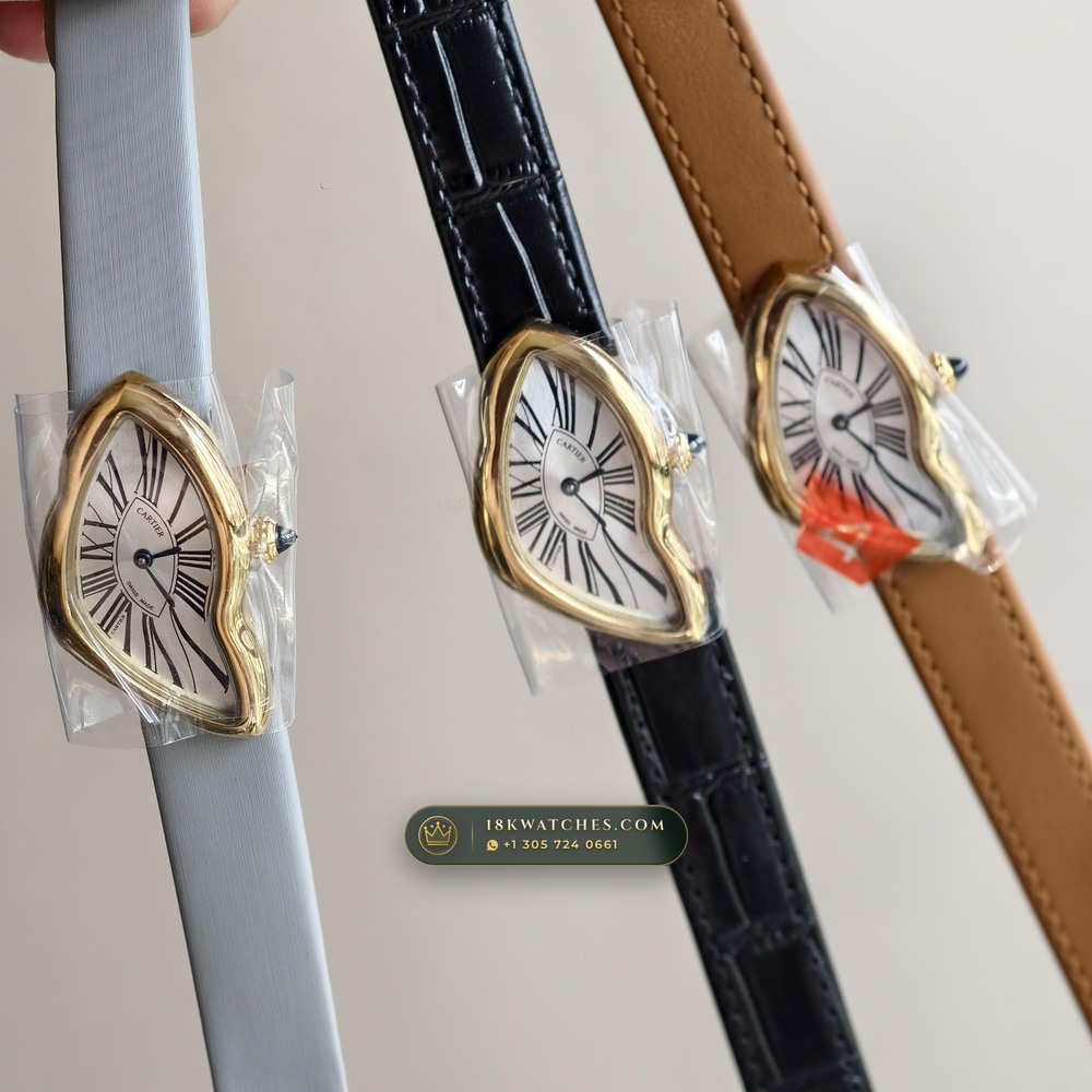 Cartier Crash de Cartier London Boutique 18K Yellow Gold Ref. WGCH0006 — Studio Gallery Plate VII in 18K Yellow Gold Au750 (54.4g Verified Mass, Cartier Manufacture Hand-Wound Cal. 8970 MC)