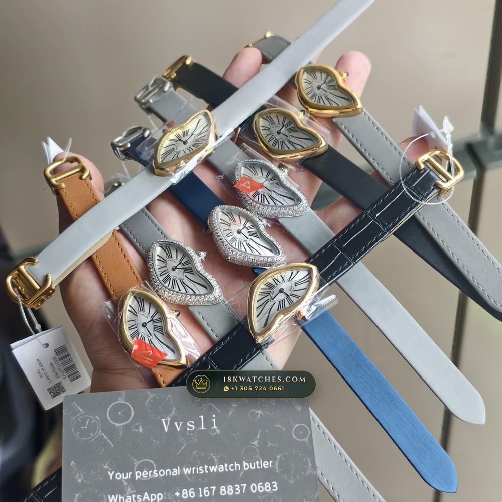Cartier Crash de Cartier London Boutique 18K Rose Gold Ref. WHCH0006 — Studio Gallery Plate IX in 18K Rose Gold Au750 (66.4g Verified Mass, Cartier Manufacture Hand-Wound Cal. 8970 MC)