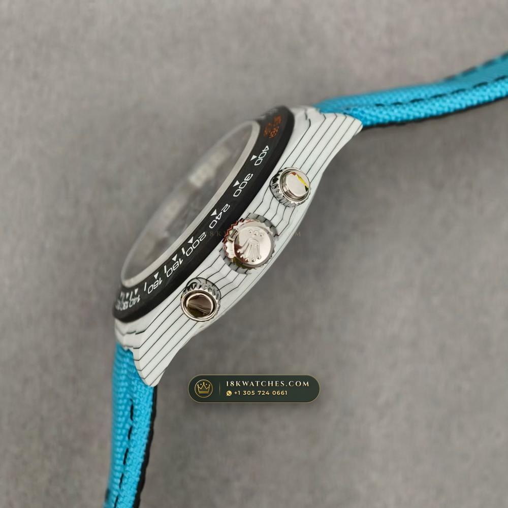 Rolex Cosmograph Daytona Ref. 116500LN — Studio Gallery Plate IV in Forged Carbon TPT & Titanium (62.2g Verified Mass, Rolex Manufacture Cal. 4130 - 72h Power Reserve)