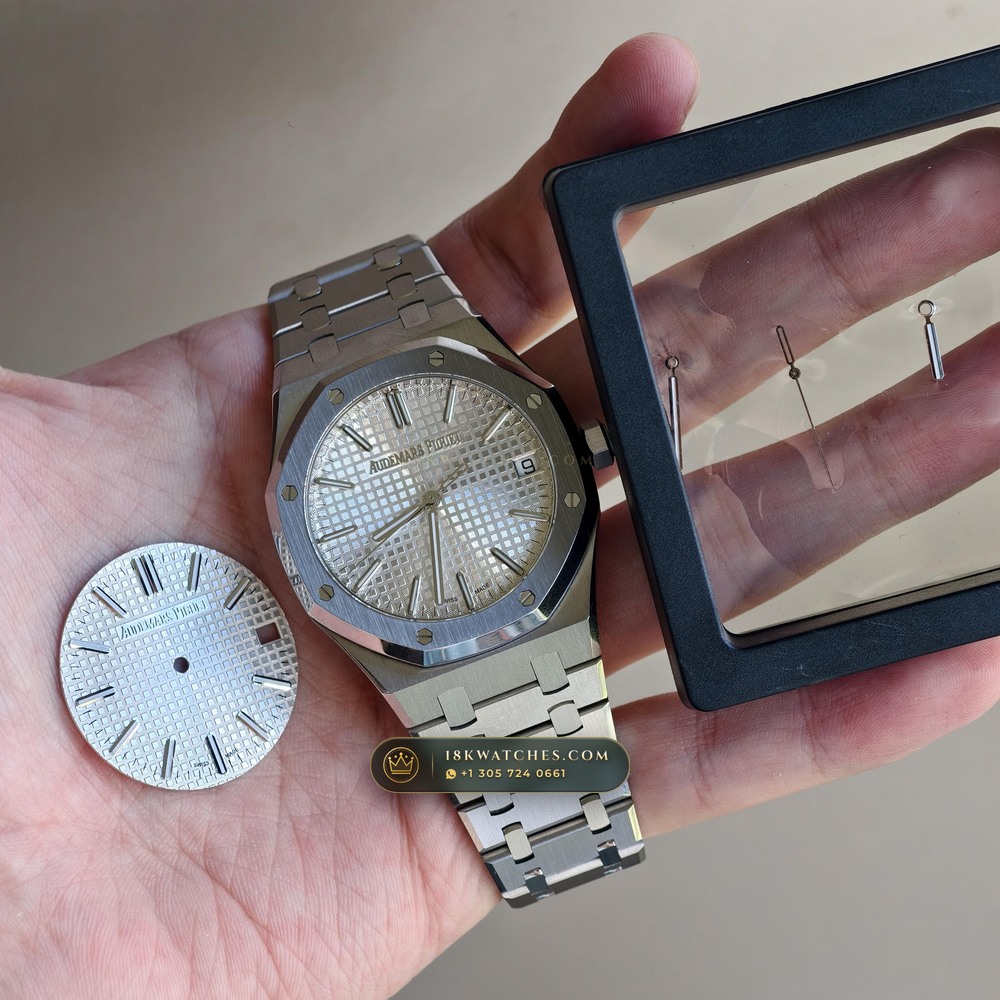Audemars Piguet Royal Oak Selfwinding 41mm Custom SW Dial Deep Crystal Optics Ref. 15510ST — Studio Gallery Plate XI in 904L Stainless Steel Custom Architecture (166.9g Verified Mass, Audemars Piguet Cal. 4302 - 70h Power Reserve)