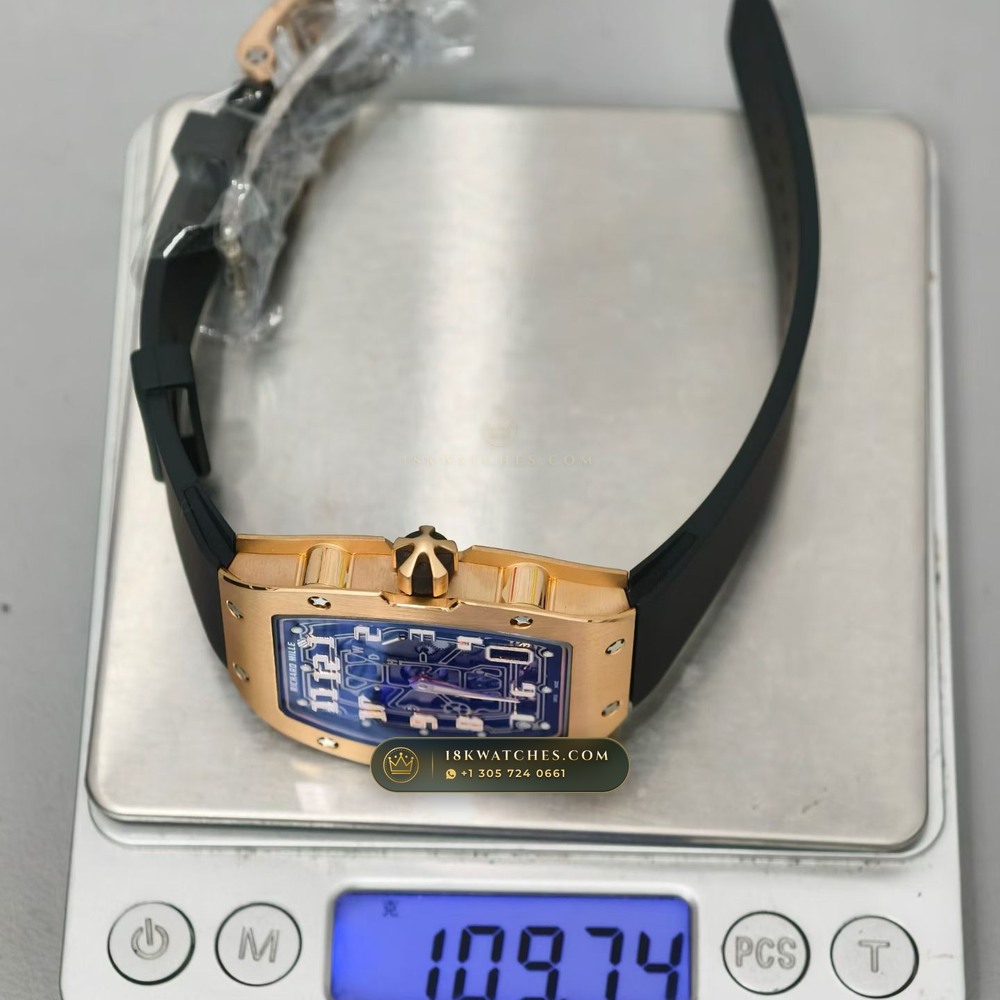 Richard Mille RM 67-01 Automatic Extra-Flat 18K Rose Gold — Studio Gallery Plate IX in 18K Rose Gold Au750 (73.4g Verified Mass, Richard Mille Cal. CRMA6 - Platinum Rotor)