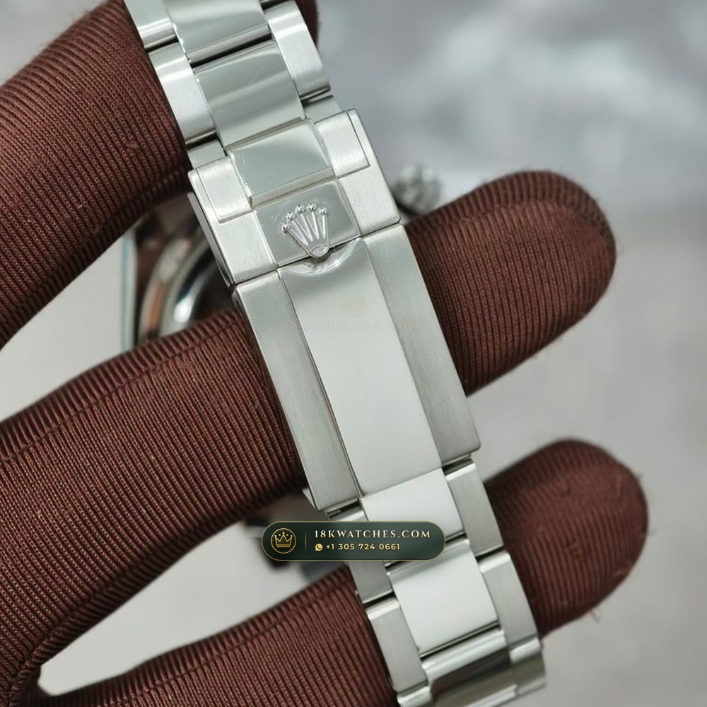 Rolex Cosmograph Daytona Platona Ice-Blue & Chestnut Cerachrom 950 Platinum Ref. 126506 — Studio Gallery Plate VI in 950 Platinum Pt950 (282.0g Verified Mass, Rolex Manufacture Cal. 4131 - 72h Power Reserve)