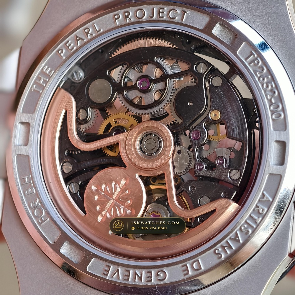 Patek Philippe Nautilus 40mm Openworked Carbon Edition Openworked Skeleton Dial Ref. 5711/1A-010 — Studio Gallery Plate VII in Forged Carbon TPT & Titanium (115.2g Verified Mass, Patek Philippe Cal. 26-330 S C / Cal. 324 S C - 21K Gold Rotor)