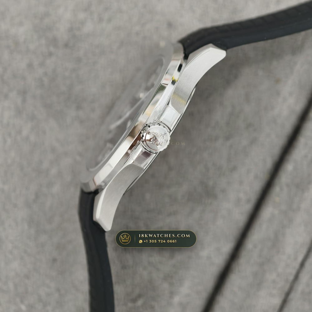 Patek Philippe Aquanaut Extra-Large Self-Winding Custom SW Dial Ref. 5167A — Studio Gallery Plate IV in 904L Stainless Steel Custom Architecture (79.5g Verified Mass, Patek Philippe Cal. 324 S C - 21K Gold Rotor)