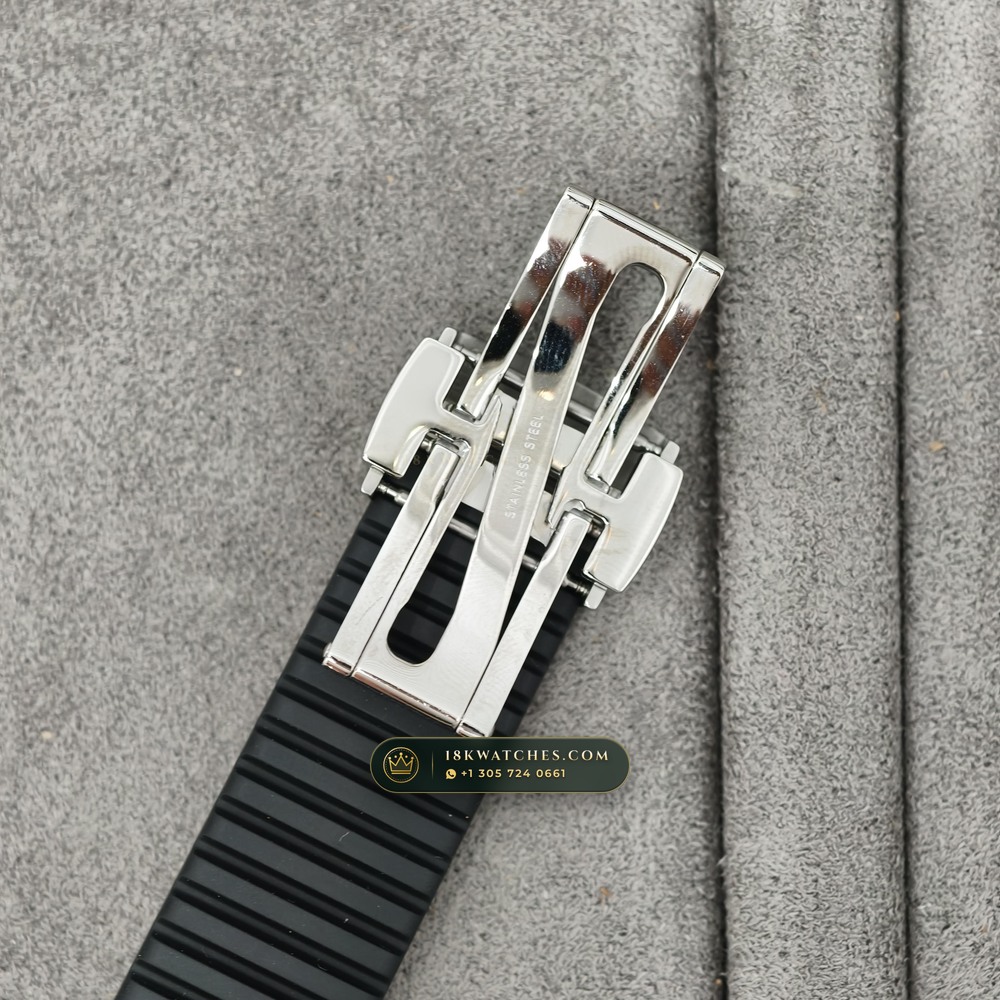 Patek Philippe Aquanaut Extra-Large Self-Winding Custom SW Dial Ref. 5167A — Studio Gallery Plate VII in 904L Stainless Steel Custom Architecture (79.5g Verified Mass, Patek Philippe Cal. 324 S C - 21K Gold Rotor)