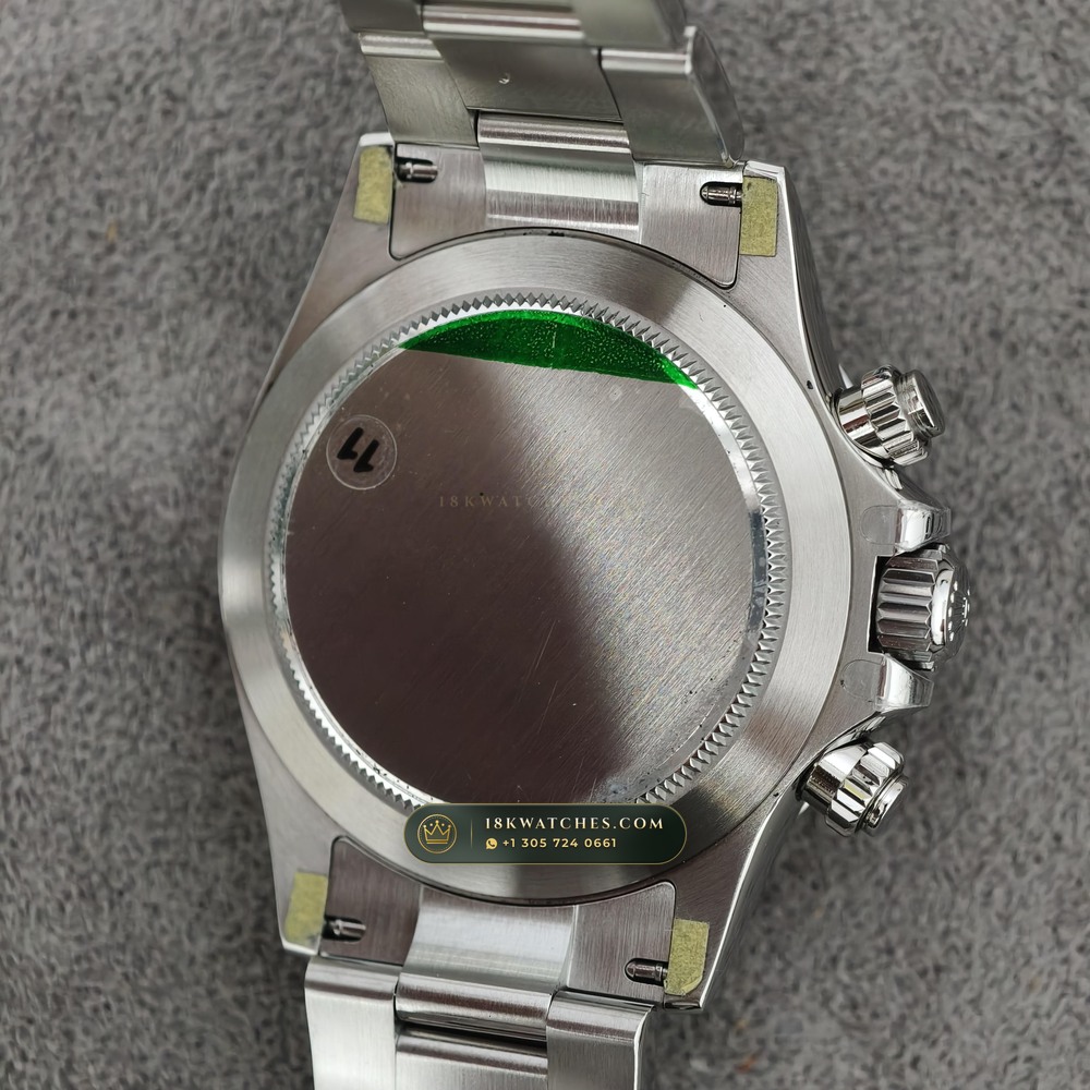 Rolex Cosmograph Daytona Ref. 116520 — Studio Gallery Plate IV in 904L Stainless Steel Custom Architecture (143.3g Verified Mass, Rolex Manufacture Cal. 4130 - 72h Power Reserve)