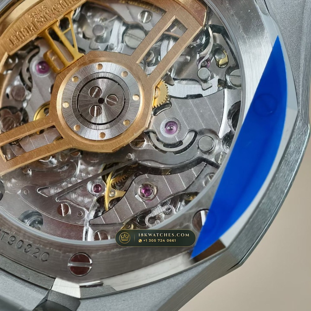 Audemars Piguet Royal Oak Selfwinding Chronograph 41mm Free-Sprung Calibre Ref. 26240ST — Studio Gallery Plate VII in 904L Stainless Steel Custom Architecture (180.3g Verified Mass, Audemars Piguet Cal. 4401 Flyback Chronograph)