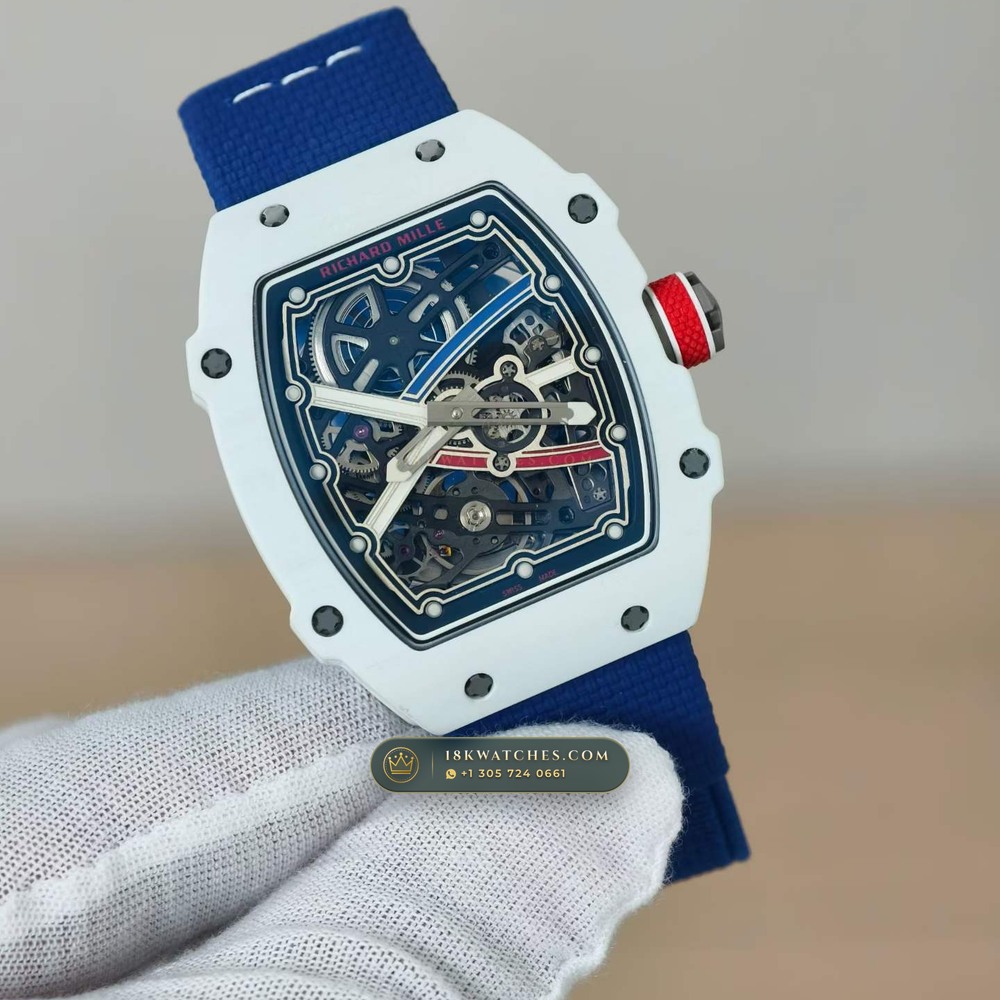 Richard Mille RM 67-02 Automatic Extra-Flat — Studio Gallery Plate II in Carbon TPT & Grade 5 Titanium (33.4g Verified Mass, Richard Mille Cal. CRMA7 Skeletonized Titanium)