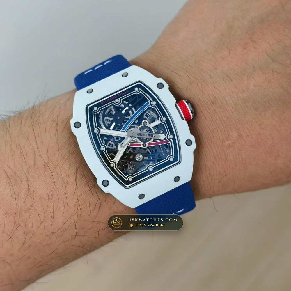 Richard Mille RM 67-02 Automatic Extra-Flat — Studio Gallery Plate VI in Carbon TPT & Grade 5 Titanium (33.4g Verified Mass, Richard Mille Cal. CRMA7 Skeletonized Titanium)