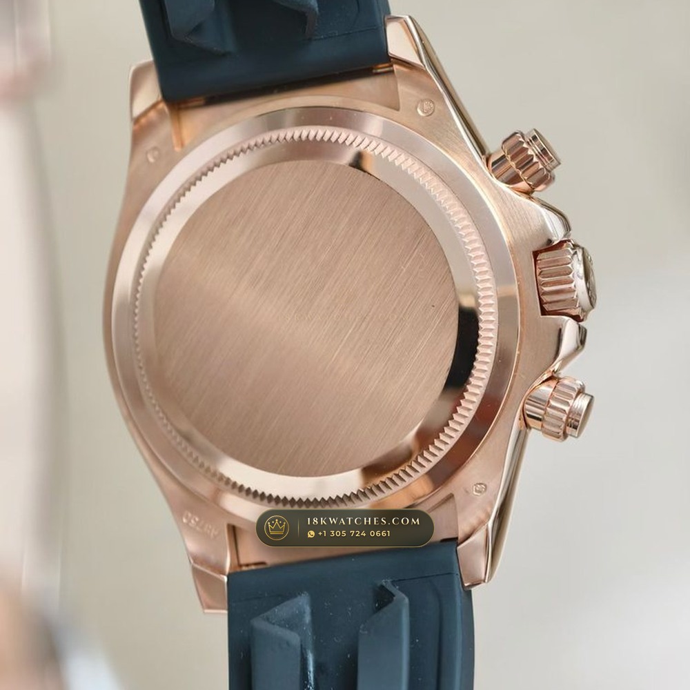 Rolex Cosmograph Daytona Gibeon Meteorite Dial & Oysterflex 18K Everose Gold Ref. 126515LN — Studio Gallery Plate V in 18K Rose Gold Au750 (160.8g Verified Mass, Rolex Manufacture Cal. 4131 - 72h Power Reserve)