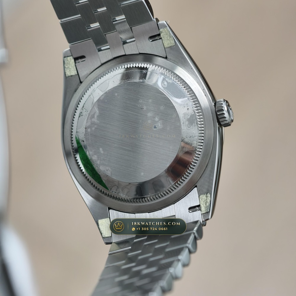 Rolex Datejust 36 Ref. 126234 — Studio Gallery Plate V in 904L Stainless Steel Custom Architecture (120.2g Verified Mass, Rolex Manufacture Cal. 3235 - 70h Power Reserve)