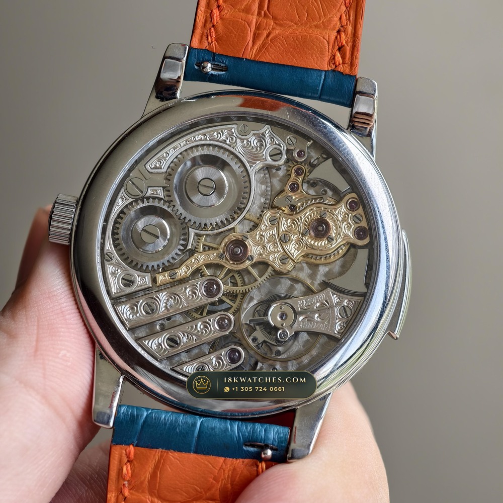 Patek Philippe Grand Complications Minute Repeater 18K White Gold Ref. 5178G-012 — Studio Gallery Plate VII in 18K White Gold Au750 (101.1g Verified Mass, Patek Philippe Cal. R 27 PS - Cathedral Gongs)