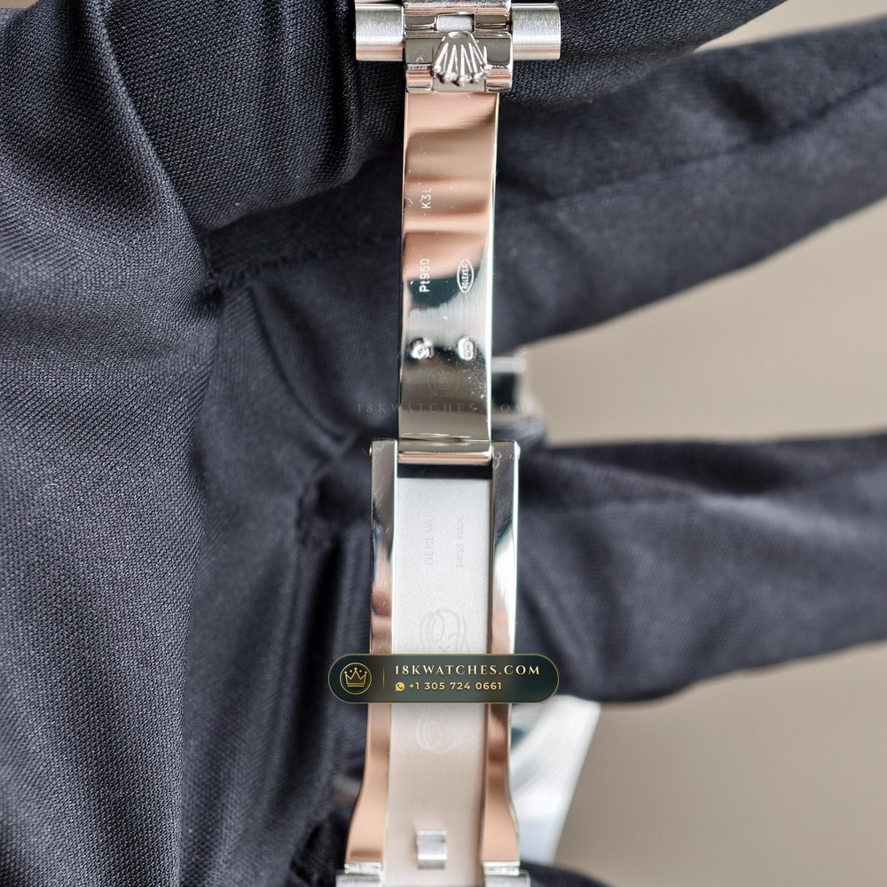 Rolex Day-Date 40 950 Platinum Ref. 228236 — Studio Gallery Plate VI in 950 Platinum Pt950 (280.8g Verified Mass, Rolex Manufacture Cal. 3255 - 70h Power Reserve)