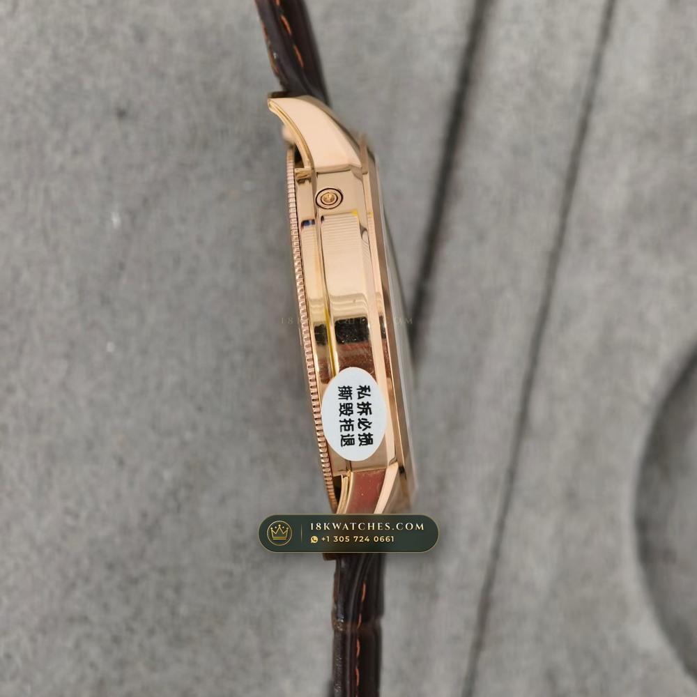 Vacheron Constantin Traditionnelle Complete Calendar Openface 18K Rose Gold Ref. 4010T/000R-B344 — Studio Gallery Plate V in 18K Rose Gold Au750 (96.9g Verified Mass, Vacheron Constantin Cal. 2460 QCL/2 - Hallmark of Geneva)