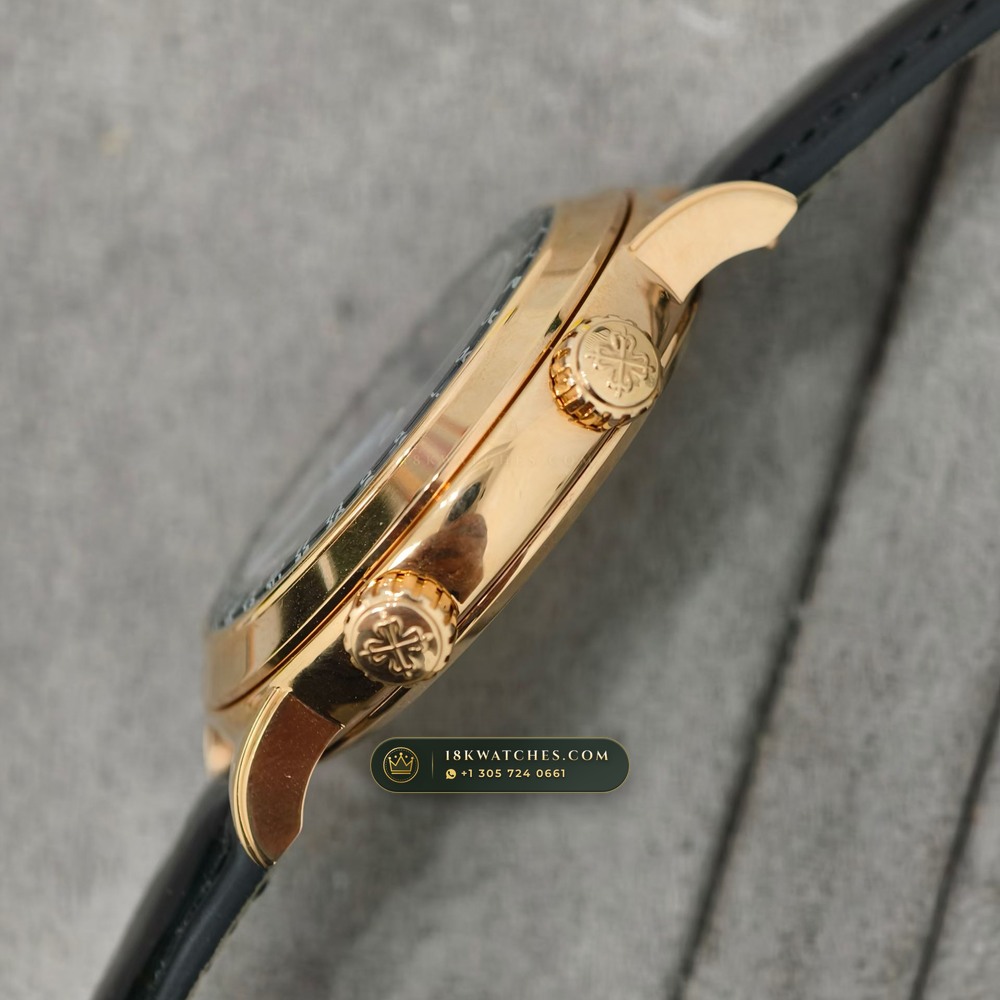 Patek Philippe Grand Complications Sky Moon Celestial 18K Rose Gold Ref. 6102R-001 — Studio Gallery Plate V in 18K Rose Gold Au750 (128.0g Verified Mass, Patek Philippe Cal. 240 LU CL C - 22K Gold Micro-Rotor)