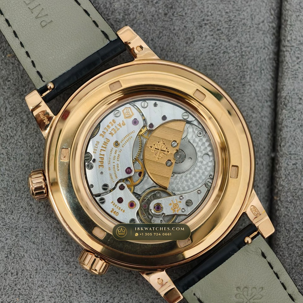 Patek Philippe Grand Complications Sky Moon Celestial 18K Rose Gold Ref. 6102R-001 — Studio Gallery Plate VI in 18K Rose Gold Au750 (128.0g Verified Mass, Patek Philippe Cal. 240 LU CL C - 22K Gold Micro-Rotor)