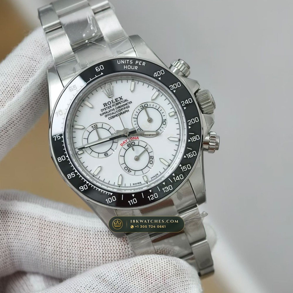 Rolex Cosmograph Daytona Ref. 126502 — Studio Gallery Plate II in 904L Stainless Steel Custom Architecture (143.4g Verified Mass, Rolex Manufacture Cal. 4131 - 72h Power Reserve)