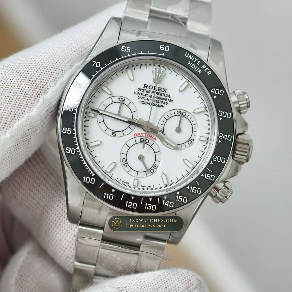 Rolex Cosmograph Daytona Ref. 126502 — Studio Gallery Plate III in 904L Stainless Steel Custom Architecture (143.4g Verified Mass, Rolex Manufacture Cal. 4131 - 72h Power Reserve)